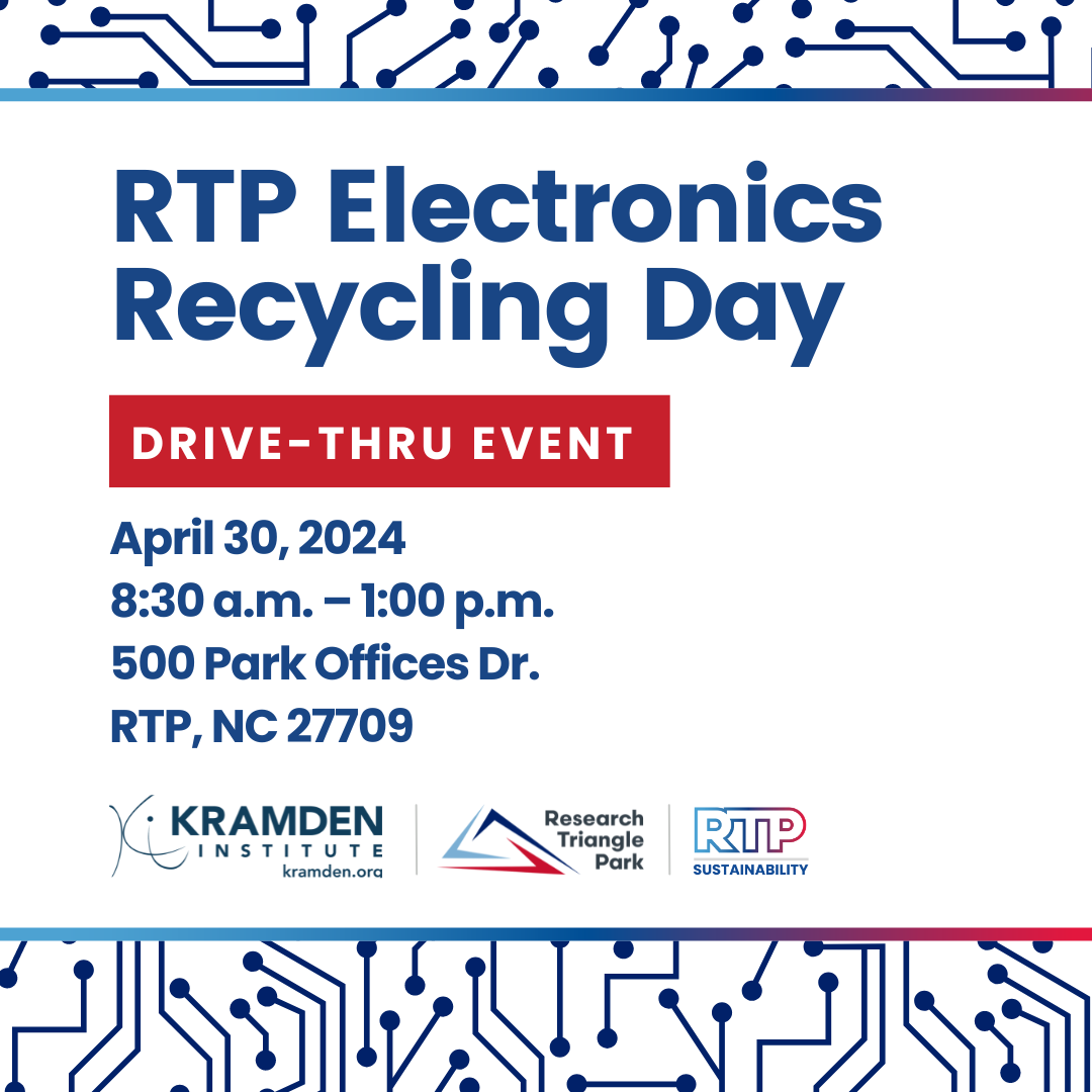 RTP Electronics Recycling Drive-Thru 2024 | Research Triangle Park