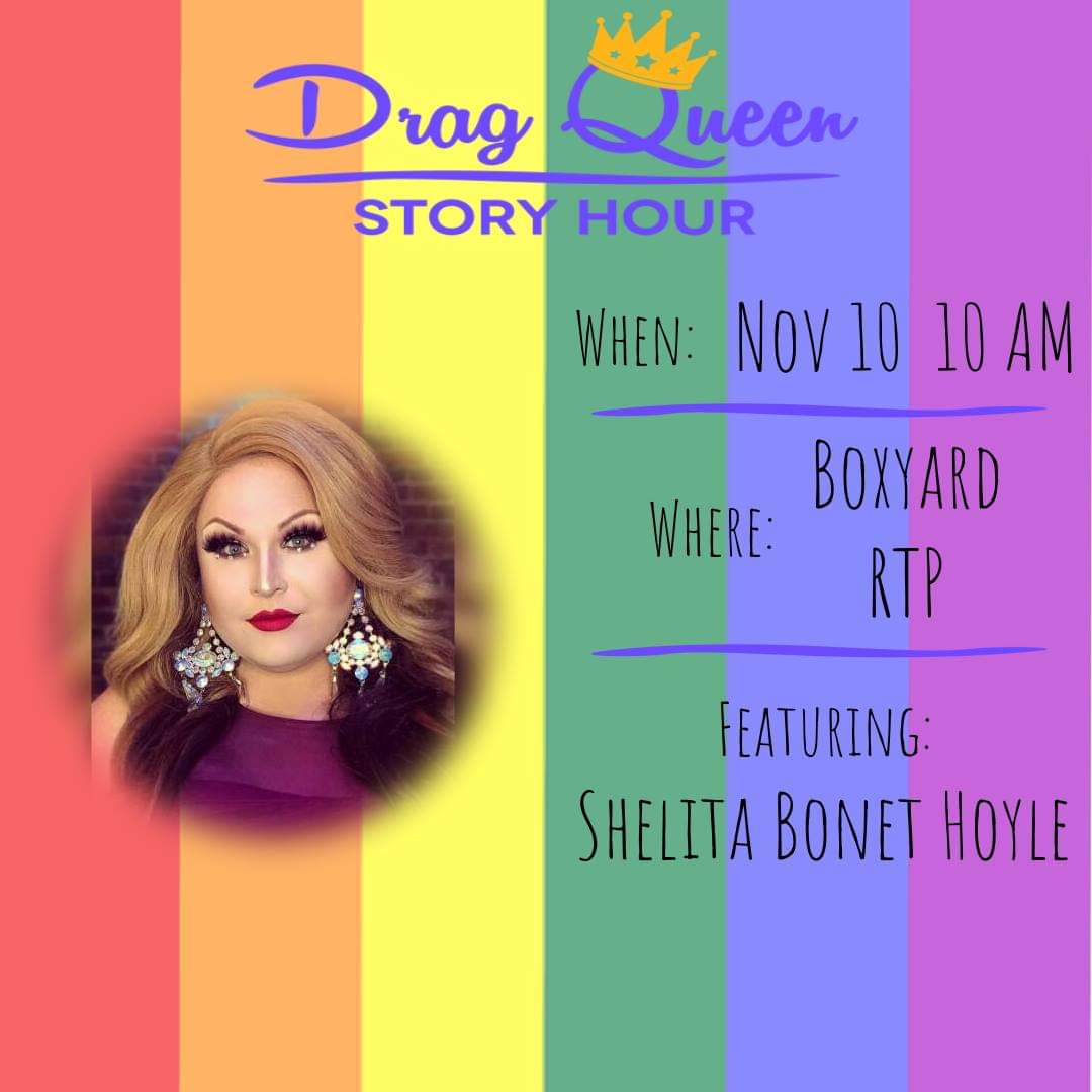 Drag Queen Story Hour | Boxyard RTP