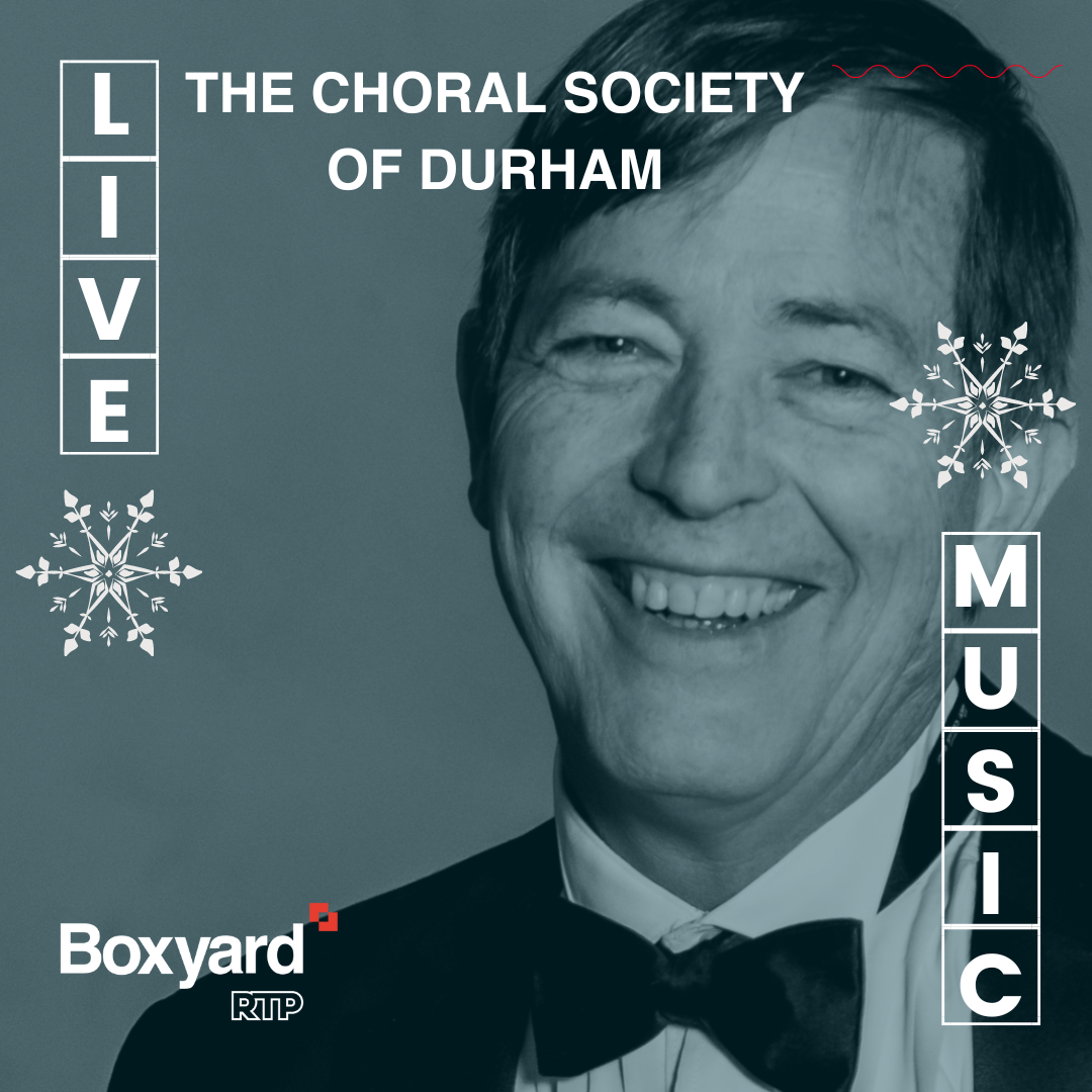 Live Holiday Music The Choral Society of Durham Boxyard RTP photo